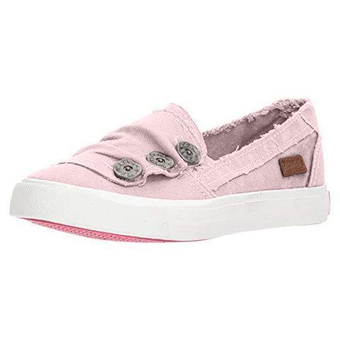 Women Casual Button Comfy Sneaker