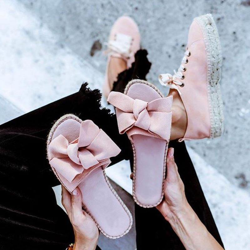 Bowknot Casual Sandal Shoes