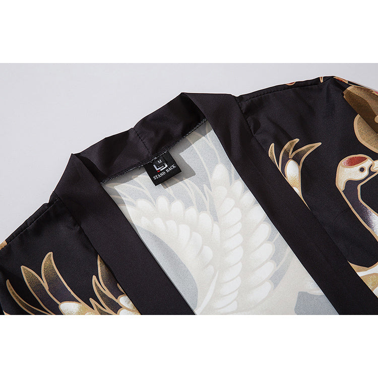 Japanese Loose Buttonless Shirt