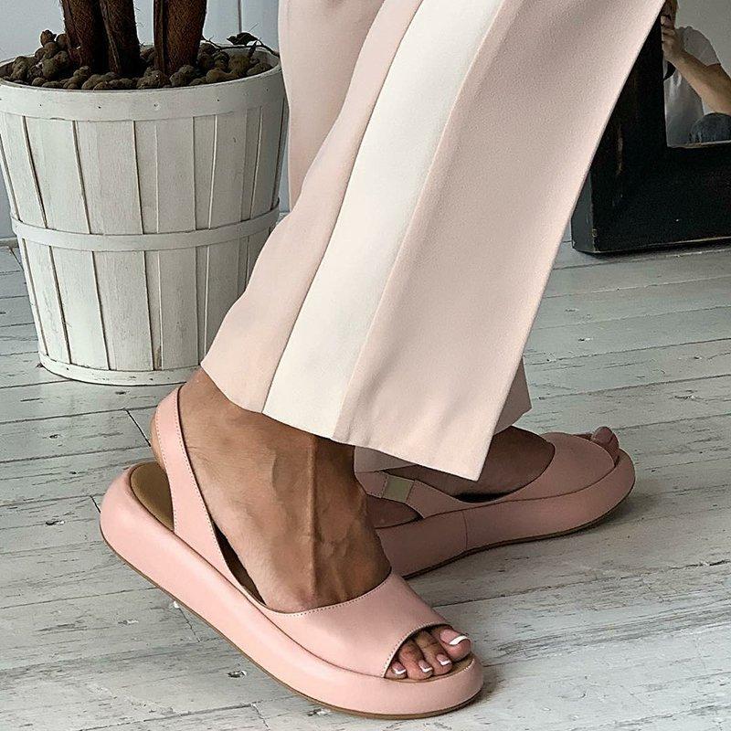 Faux Leather Sandals