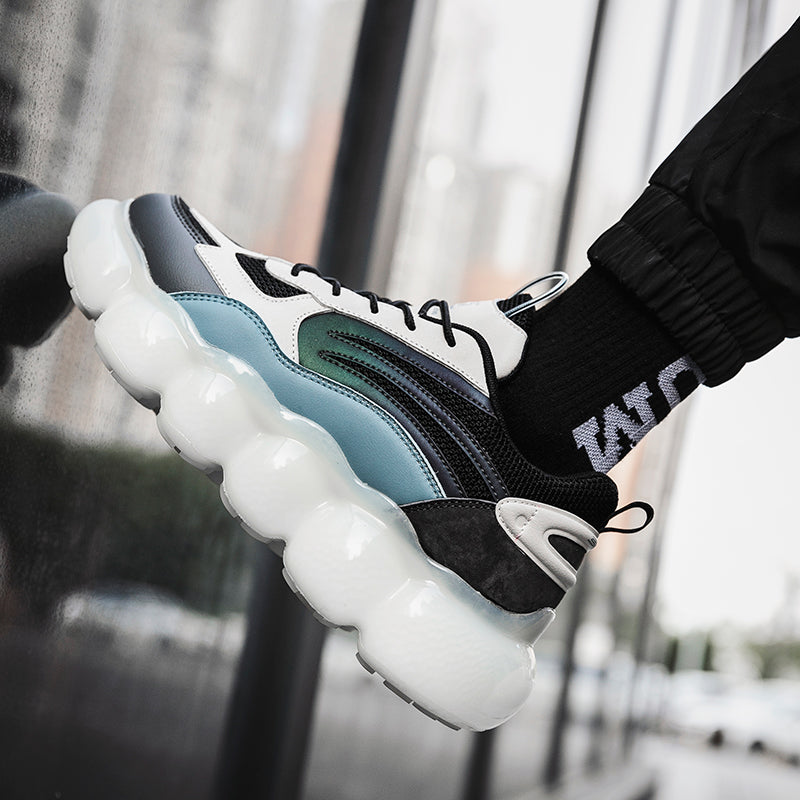 Outdoor Full Palm Bubble Bottom Casual Sneakers