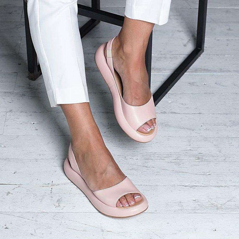 Faux Leather Sandals