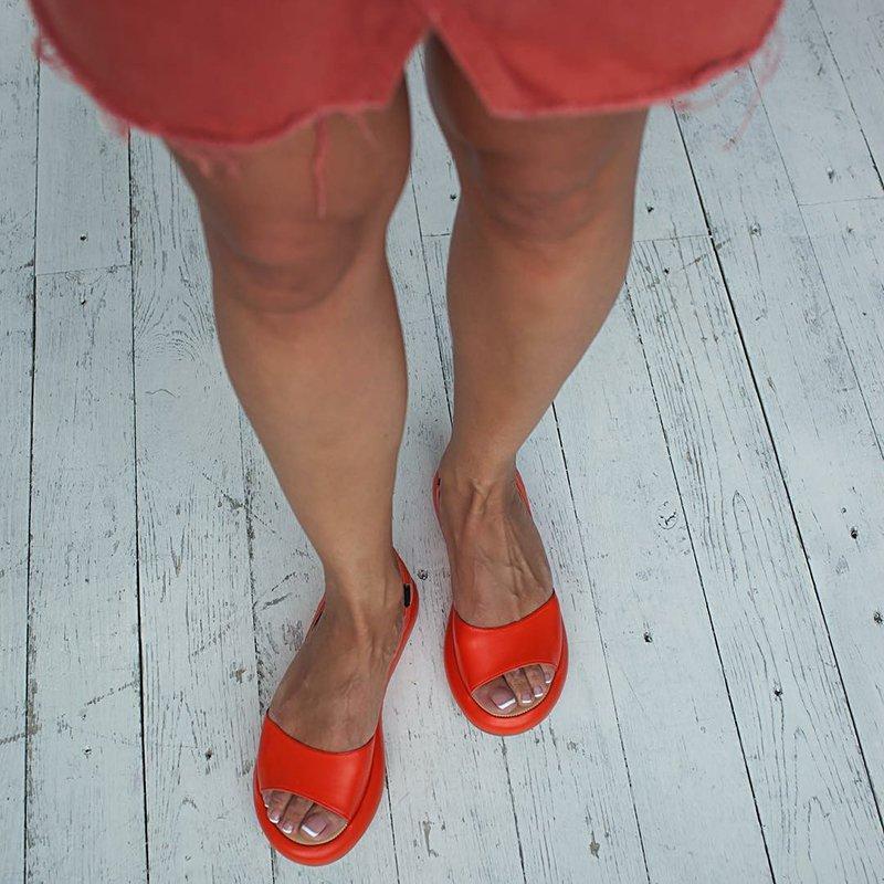Faux Leather Sandals