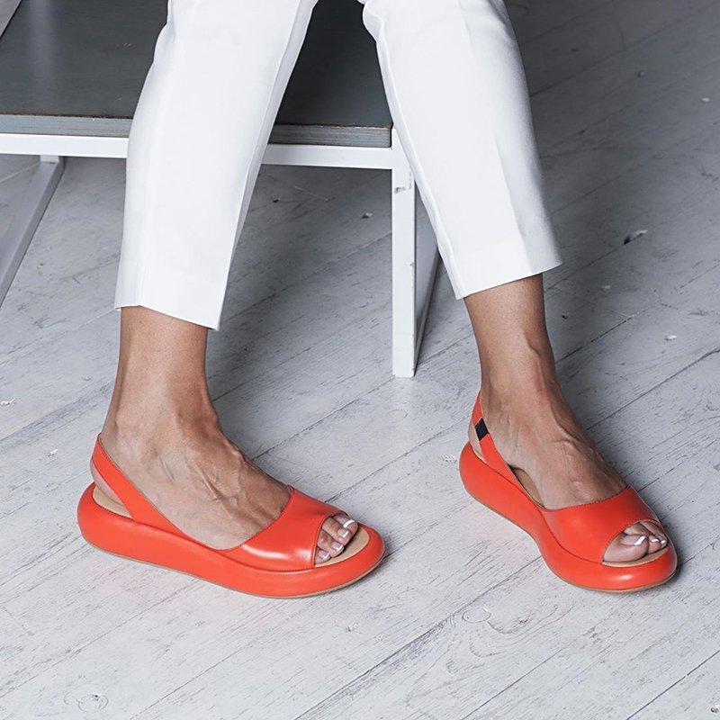 Faux Leather Sandals