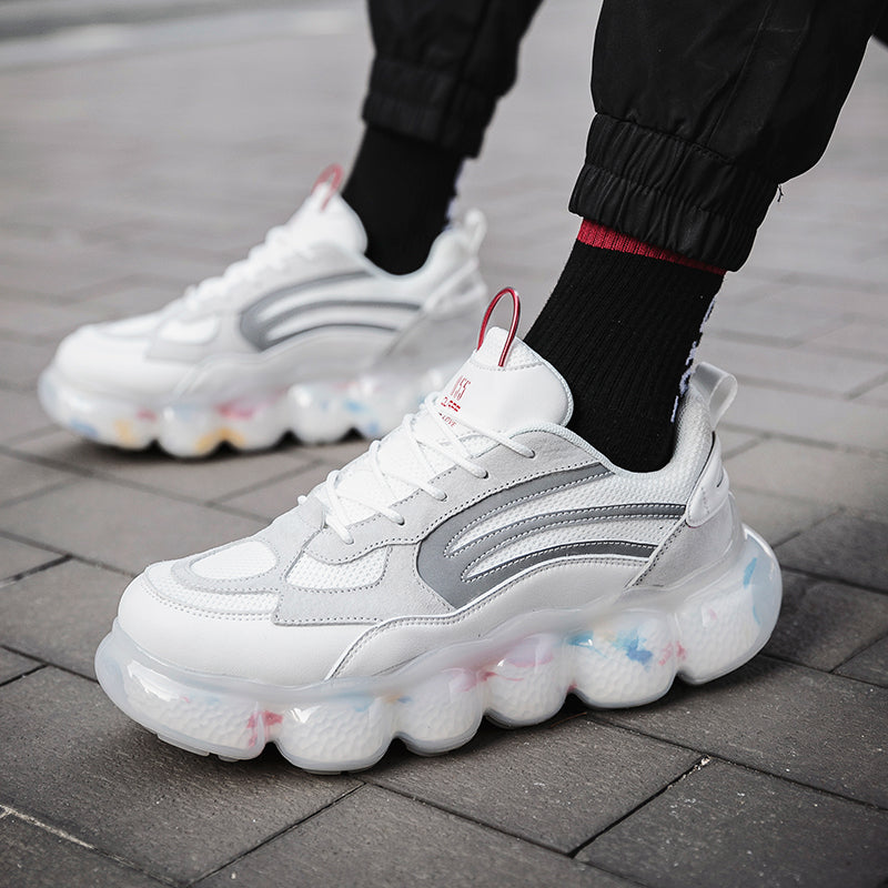 Outdoor Full Palm Bubble Bottom Casual Sneakers