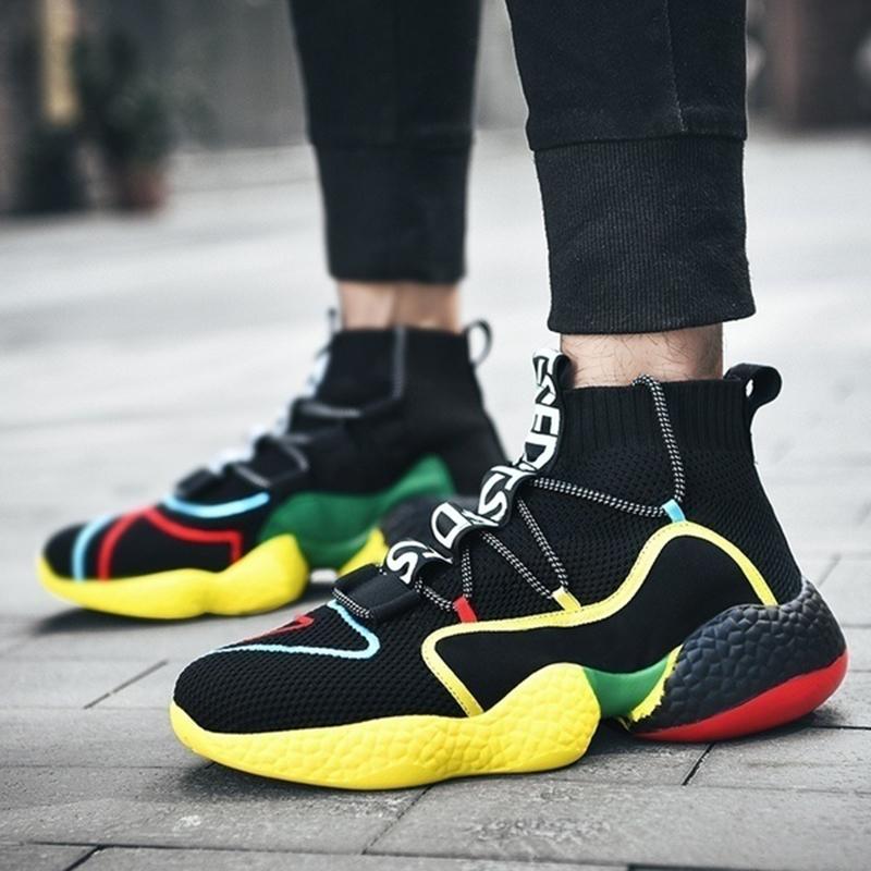 Men Sports Socks Sneakers