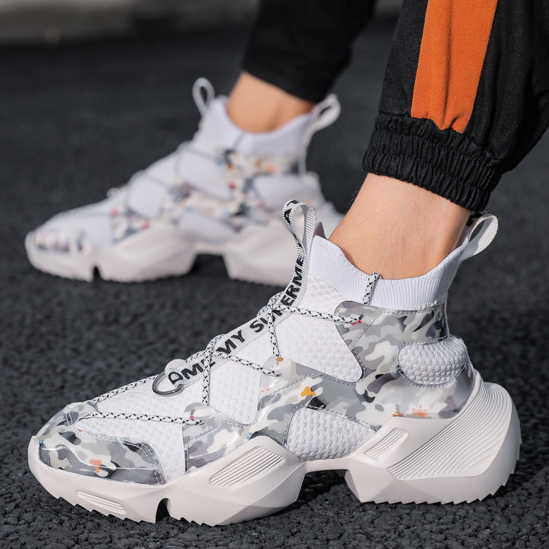 2020 Flying Knit High Top Socks Sneakers