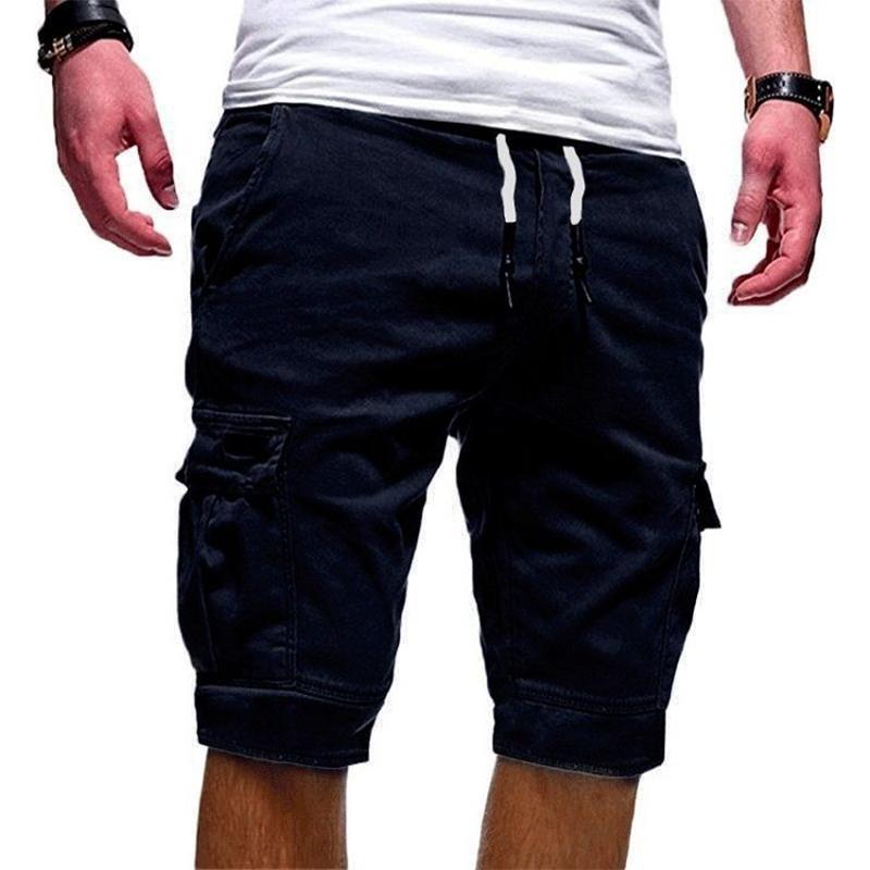Mens Summer Loose Drawstring Casual Shorts