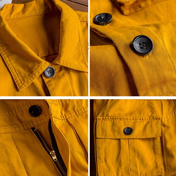 Retro Jumpsuits Coat