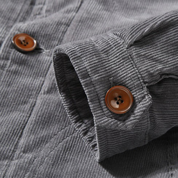 Corduroy Lamb Wool Jacket