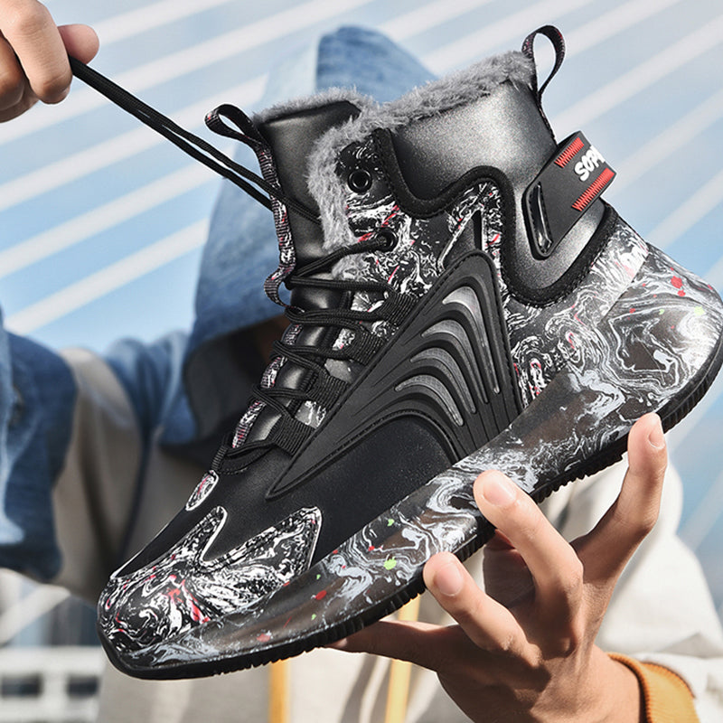 Winter High-top Warm Plush Sneaker