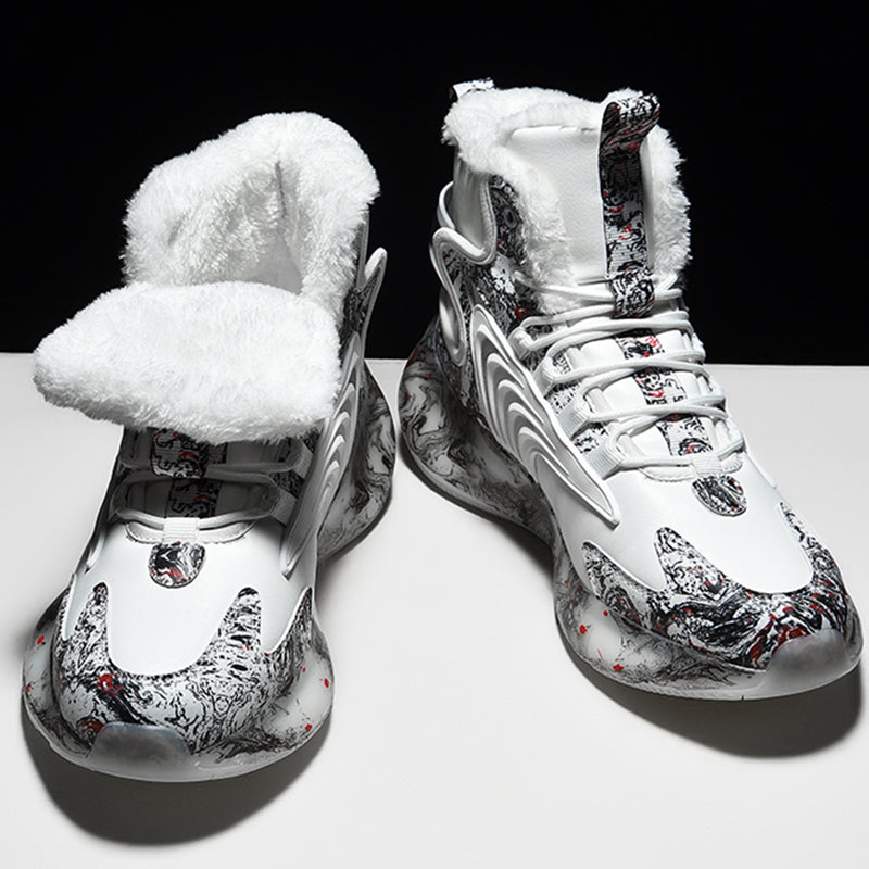 Winter High-top Warm Plush Sneaker