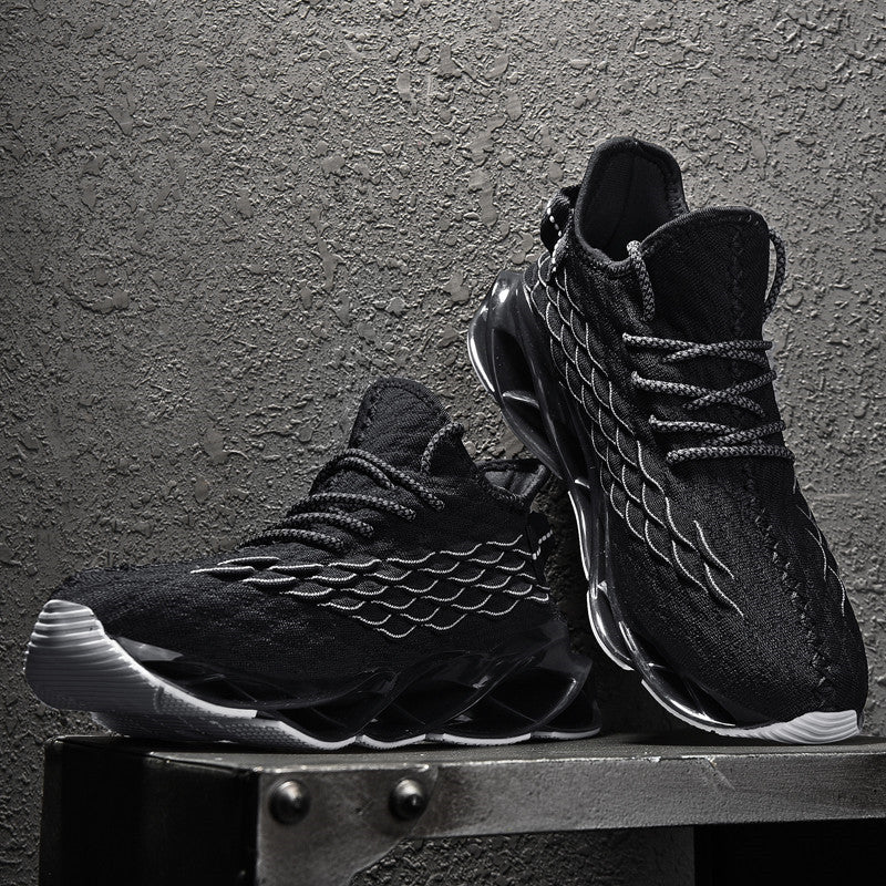 Blade High Elastic Flying Weave Sneakers