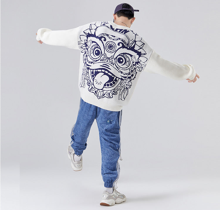 Loose Round Neck Sweater