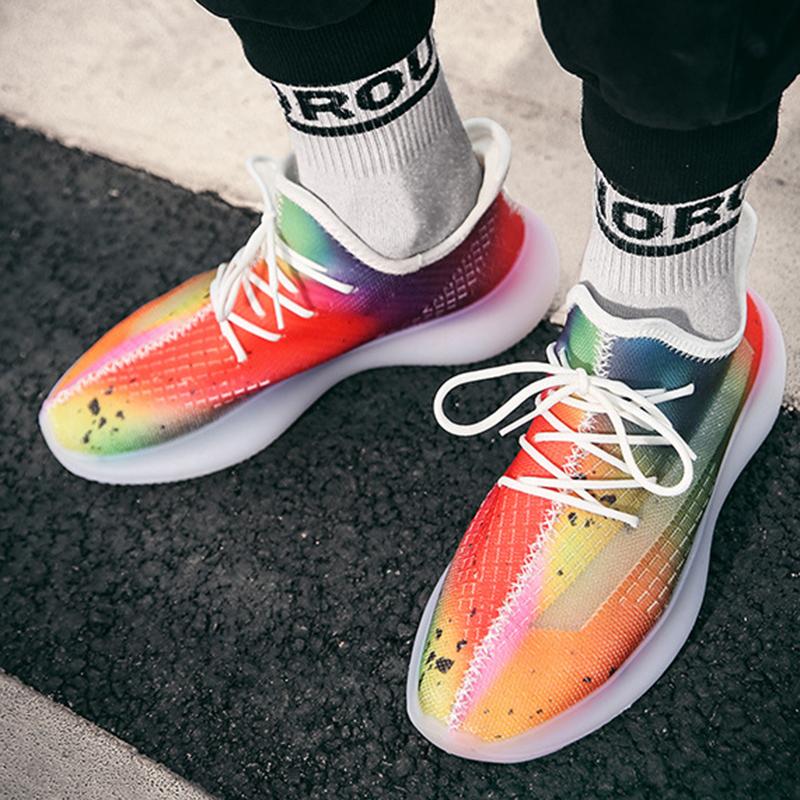 2020 Colorful Jelly Breathable Sneakers