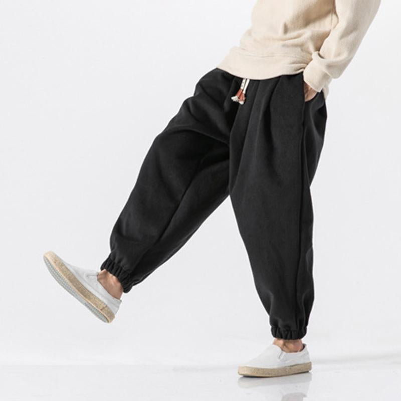 Japanese Thick Warm Loose Trouser