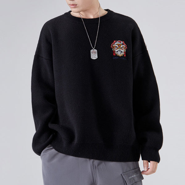 Loose Round Neck Sweater