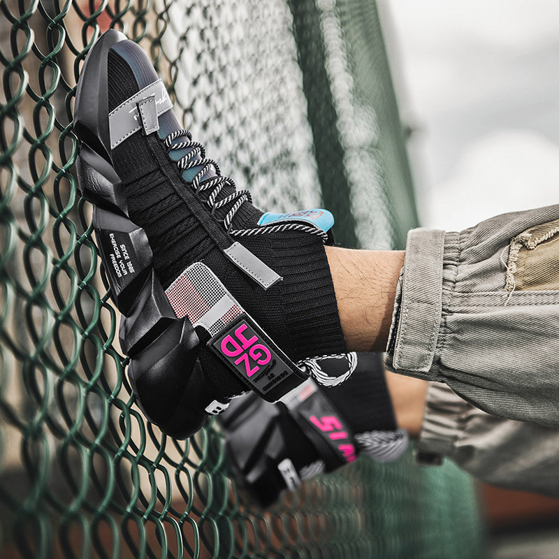 Outdoor High-Top Socks Sneakers