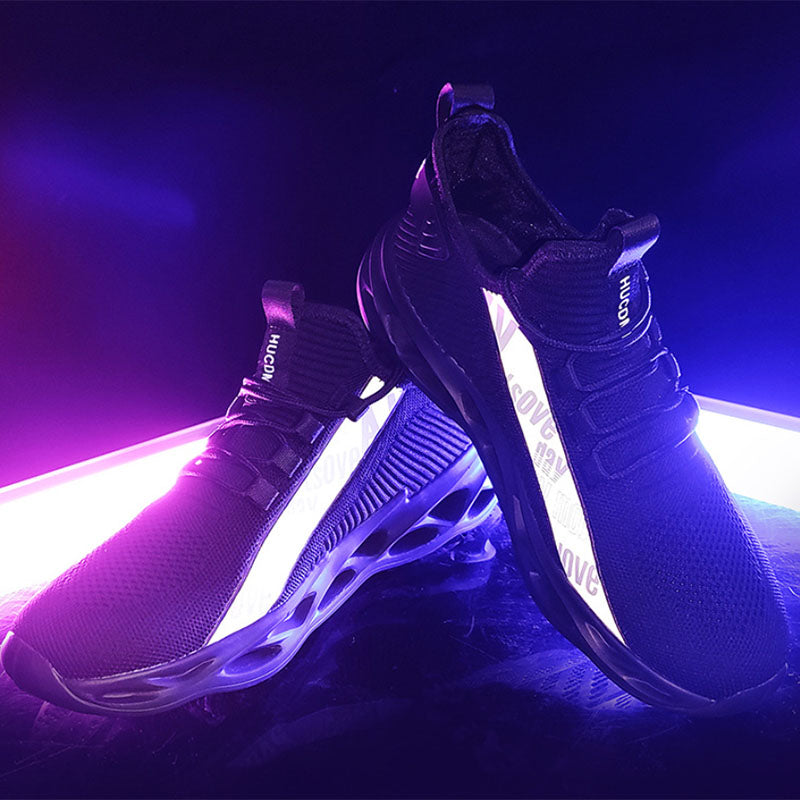 Reflective Flyknit Trend Sneakers