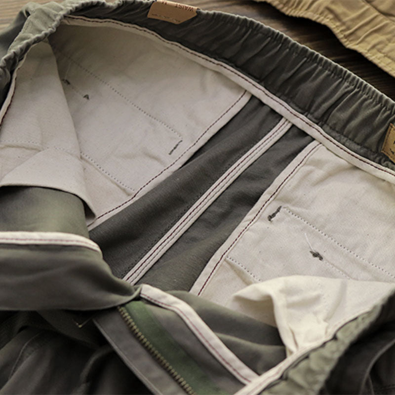 Japanese Retro Casual Cargo Pants