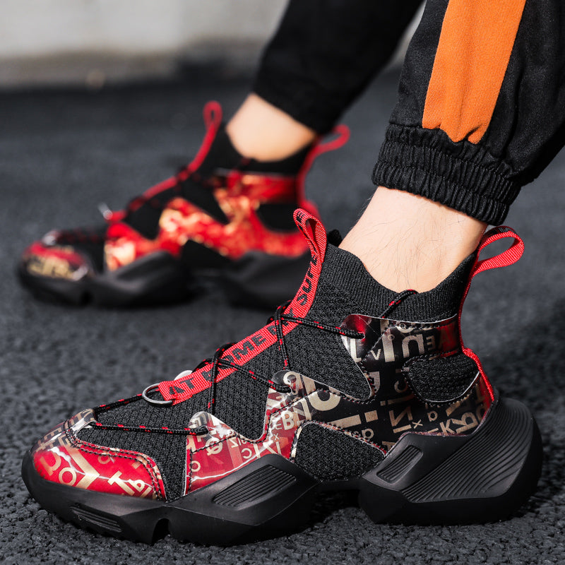 2020 Flying Knit High Top Socks Sneakers