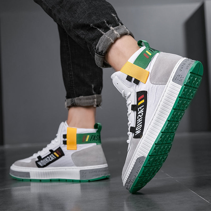 Men's High-Top Inner Increase Sneakers