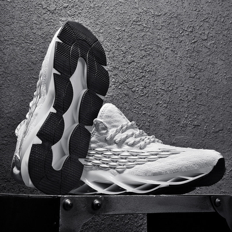Blade High Elastic Flying Weave Sneakers