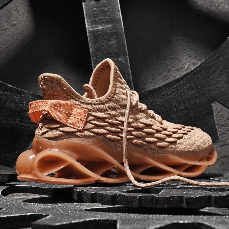 Blade High Elastic Flying Weave Sneakers