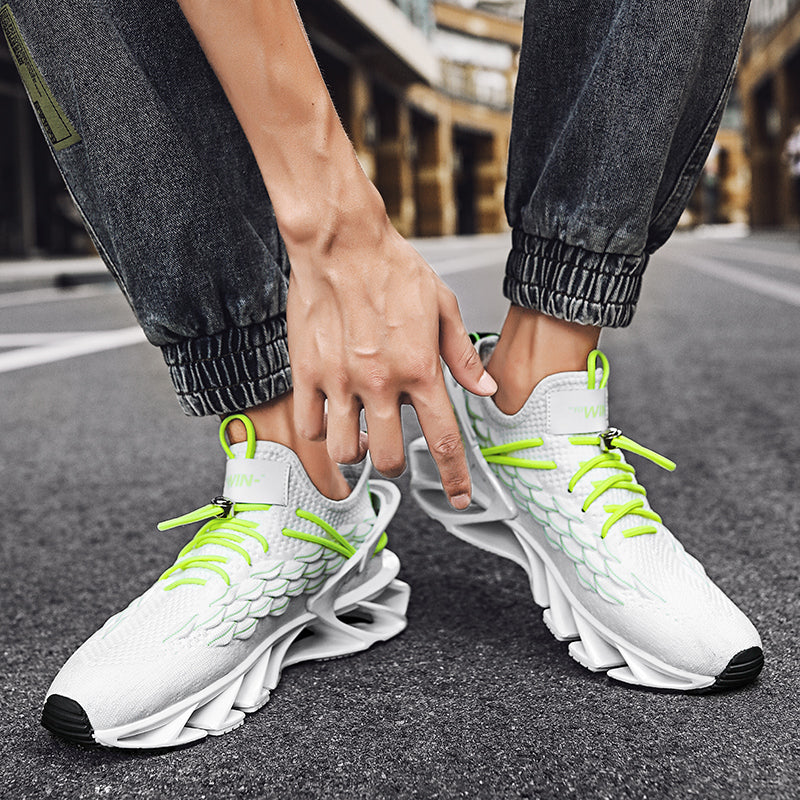 Luminous Flying Woven Scale Blade Sneaker