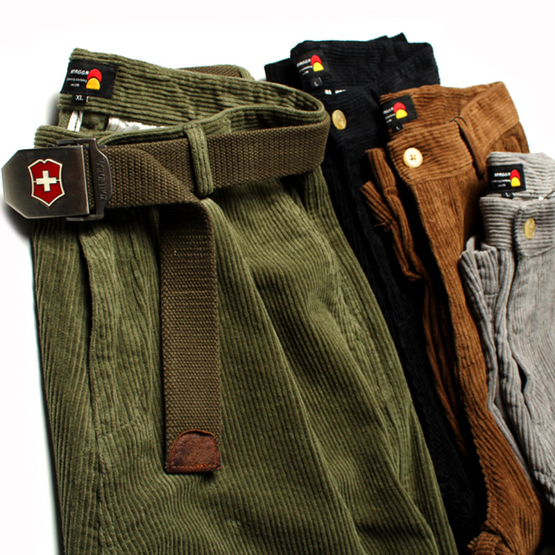 Japanese Corduroy All-match Trousers