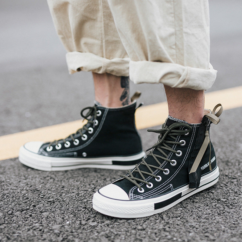 Dark Canvas Shoes