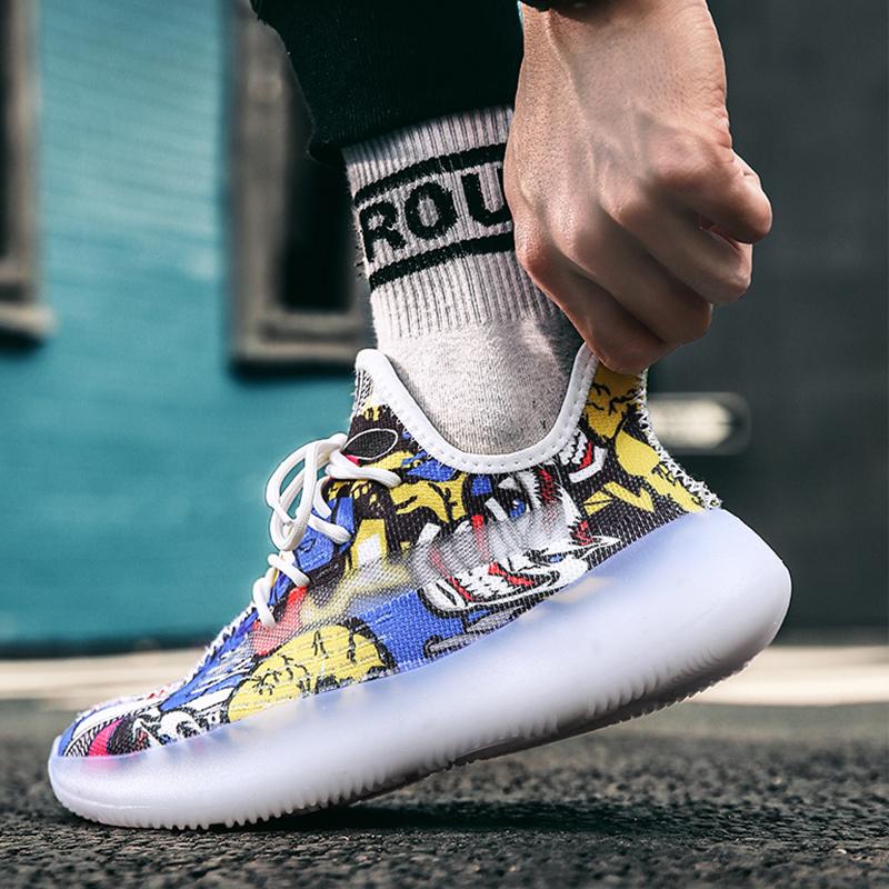 2020 Colorful Jelly Breathable Sneakers