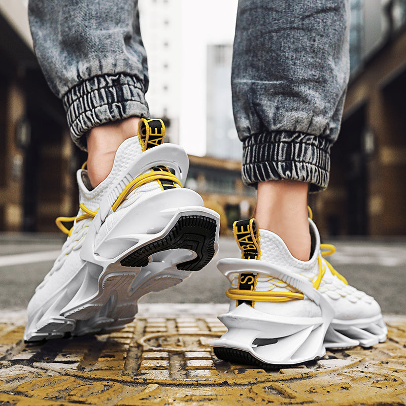 Luminous Flying Woven Scale Blade Sneaker