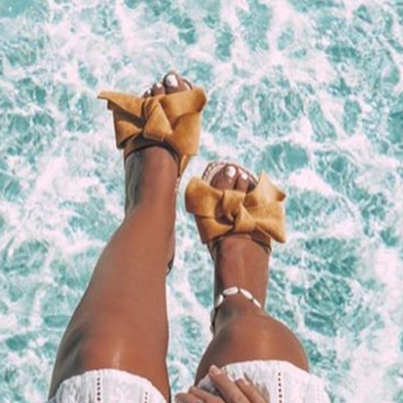 Bowknot Casual Sandal Shoes