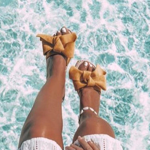 Bowknot Casual Sandal Shoes