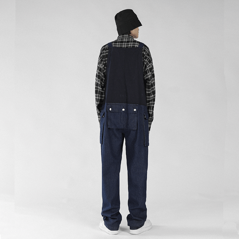 Trendy All-Match Loose Casual Overalls