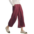 Solid Casual Linen Pants