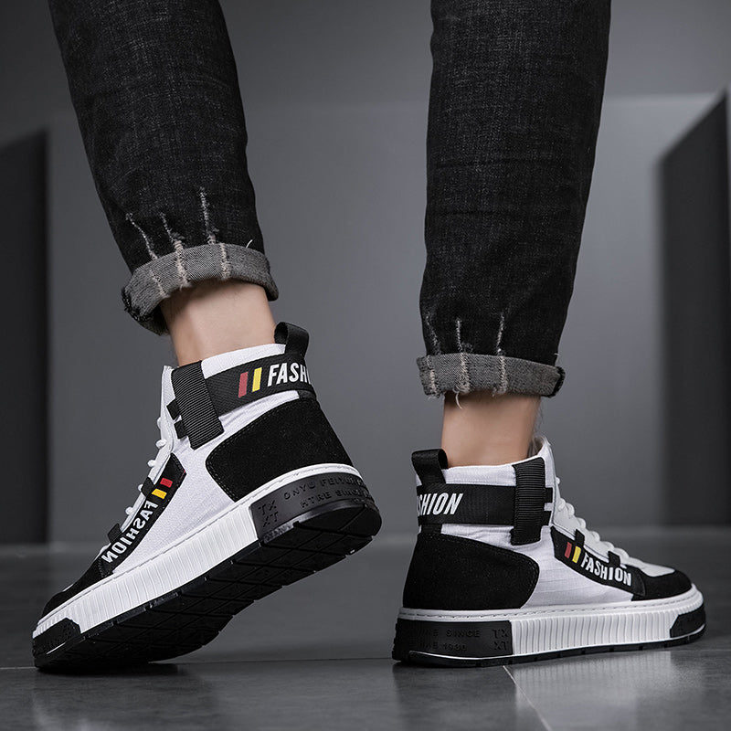 Men's High-Top Inner Increase Sneakers