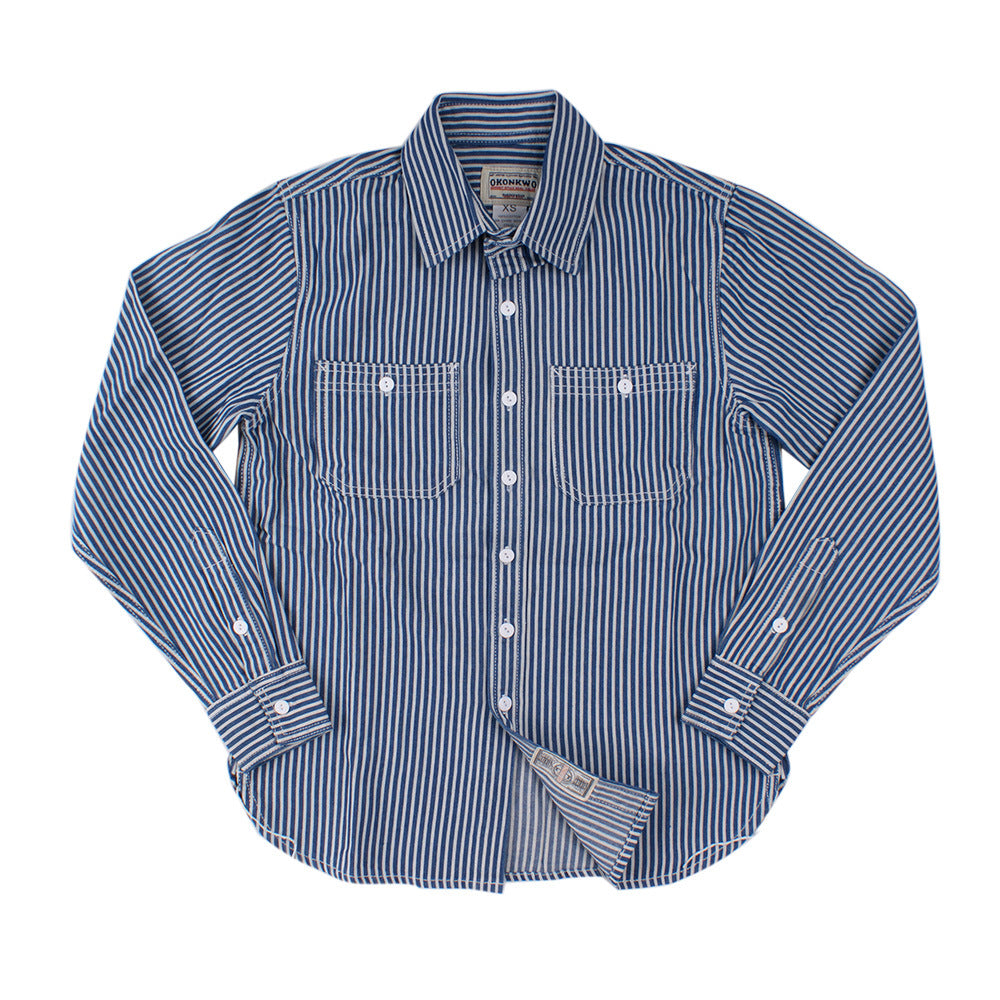 American Retro Vertical Stripes Shirts