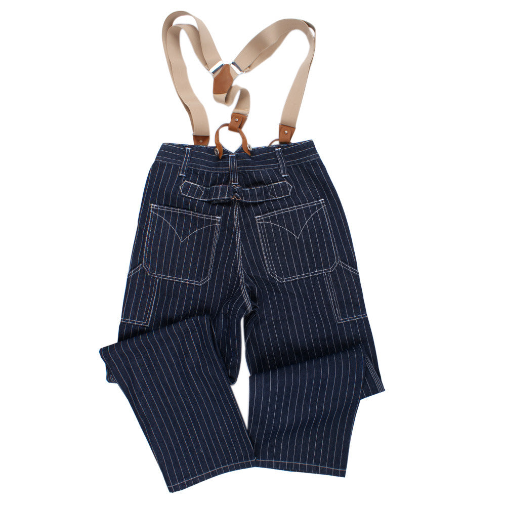 Retro Striped Jeans