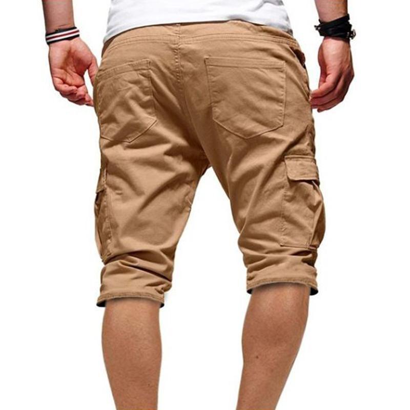 Mens Summer Loose Drawstring Casual Shorts