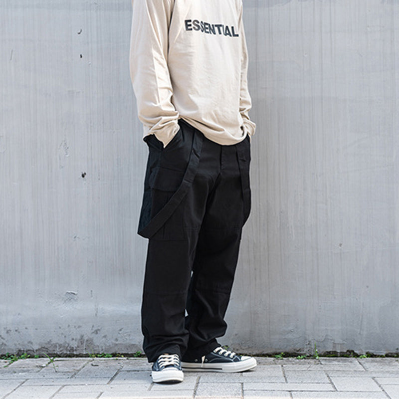 Cargo Loose Camouflage Overalls