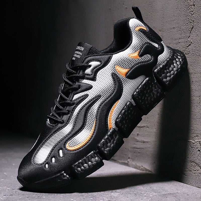 Blue Flame Fire Sneaker