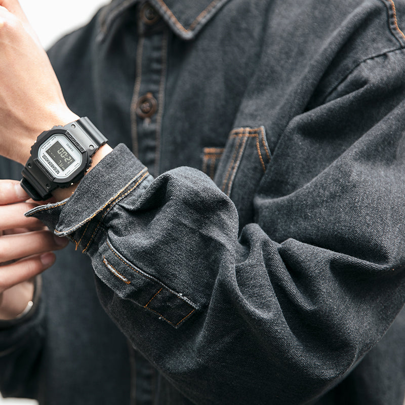 American Retro Washed Denim Shirt