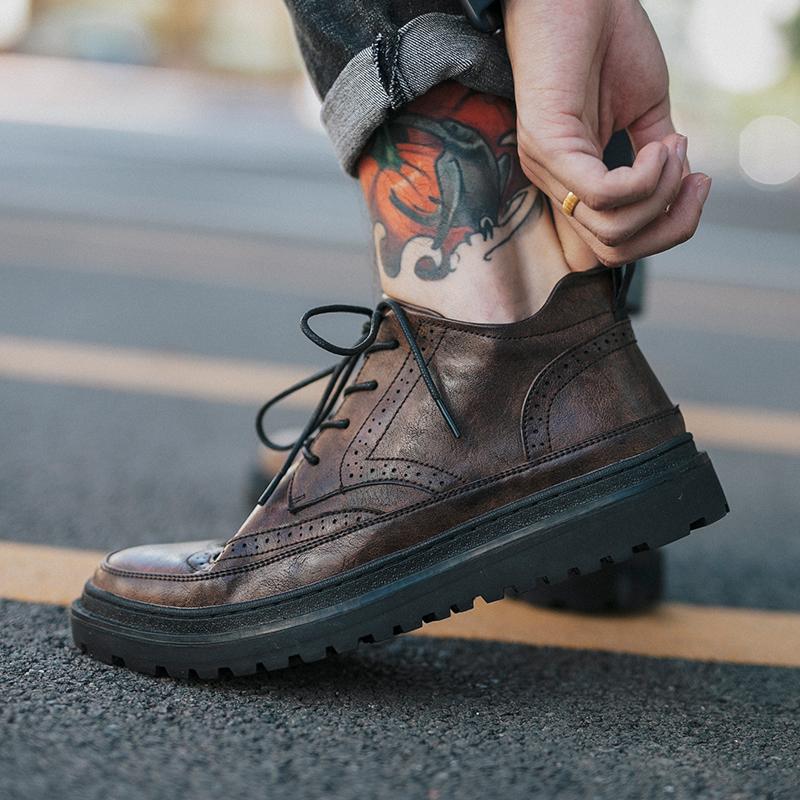 Vintage Brock Carved Shoes