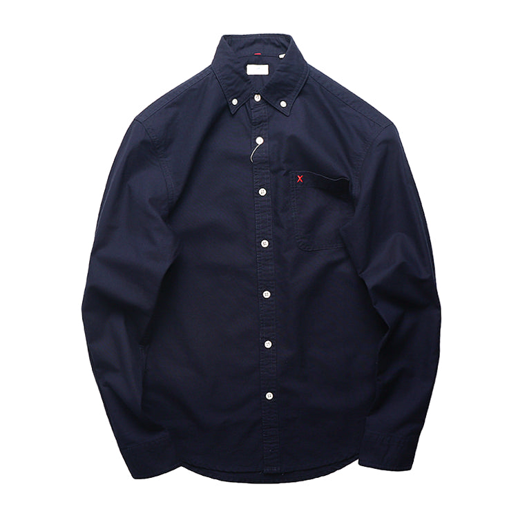 Vintage Cotton Oxford Long Sleeve Shirt