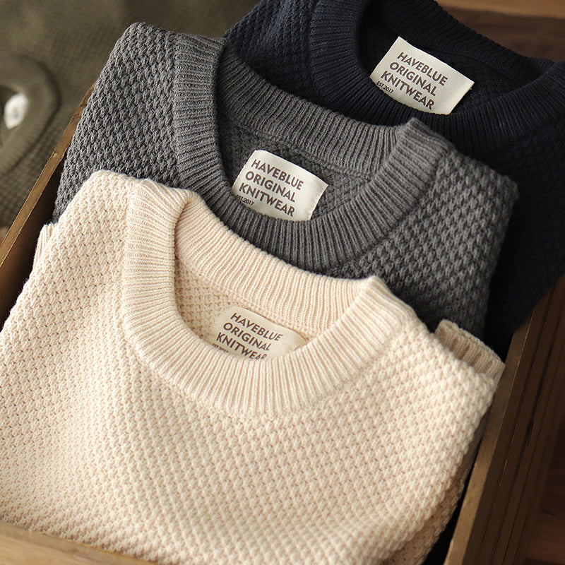 Round Neck Pullover Knitwear