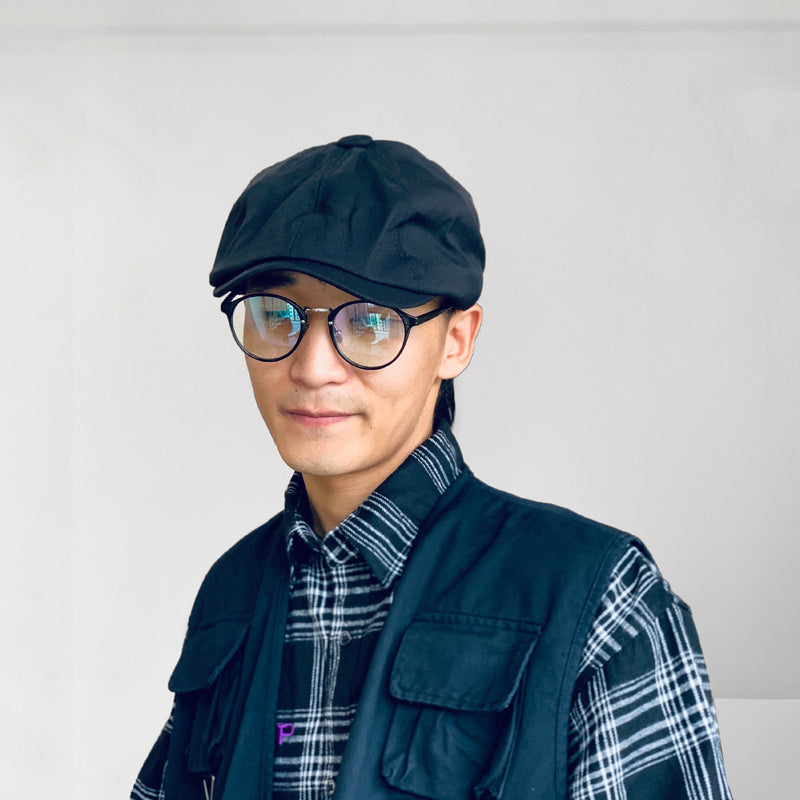 Japanese Retro Octagonal Hat