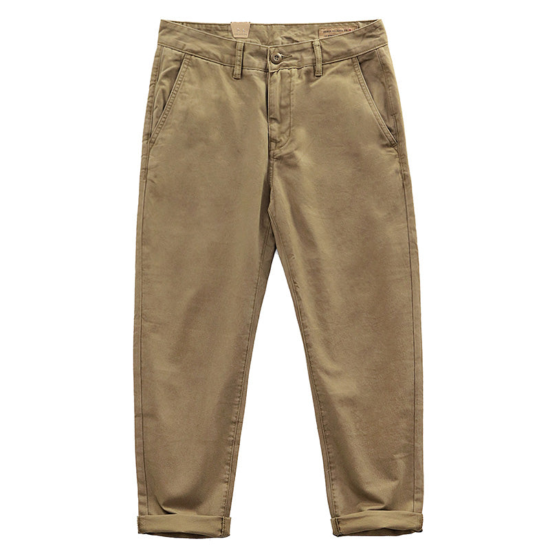 Vintage Cargo Straight Casual Pants