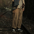 Japanese Retro Loose Straight-leg Pants